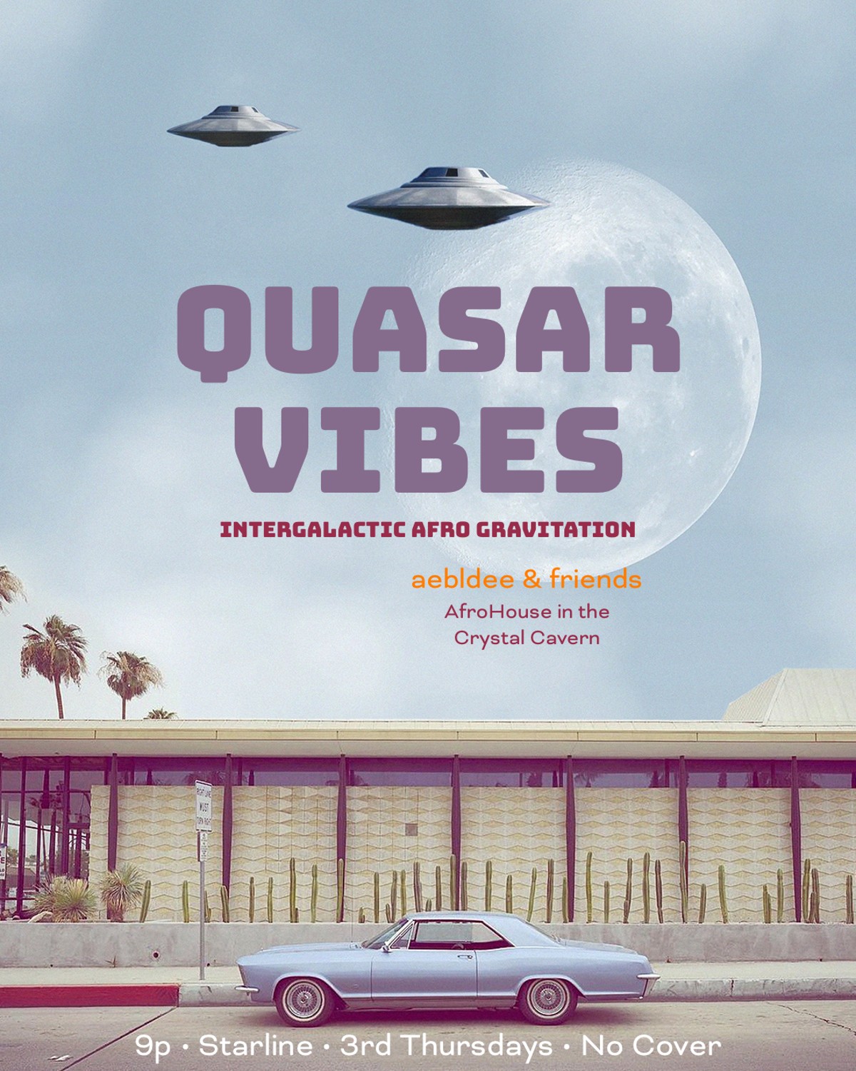 QUASAR VIBES: An Intergalactic Afro Gravitation